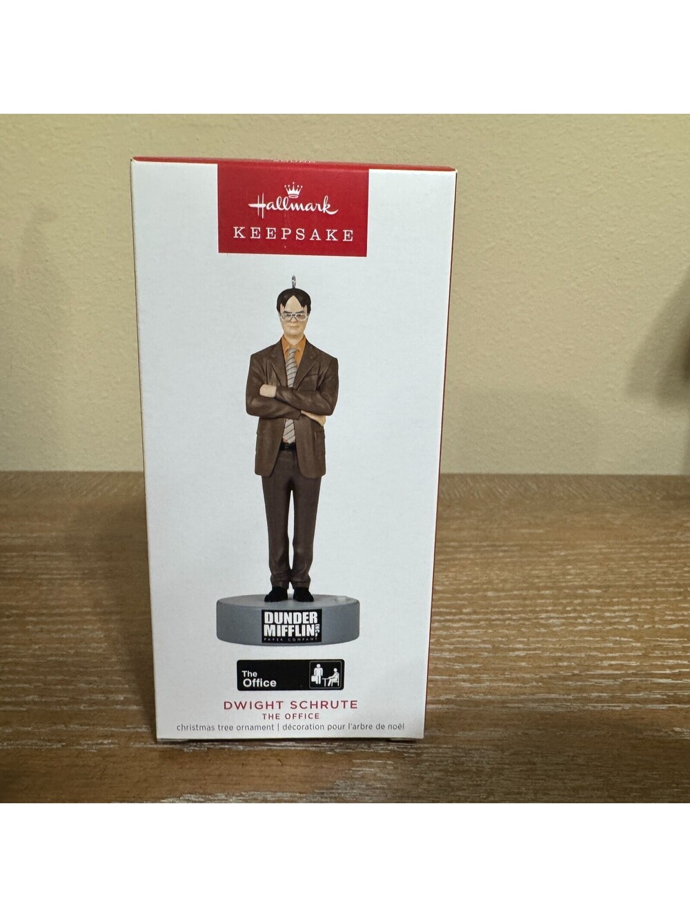 The Office Dwight Schrute Hallmark Keepsake Christmas Ornament 2023 New
